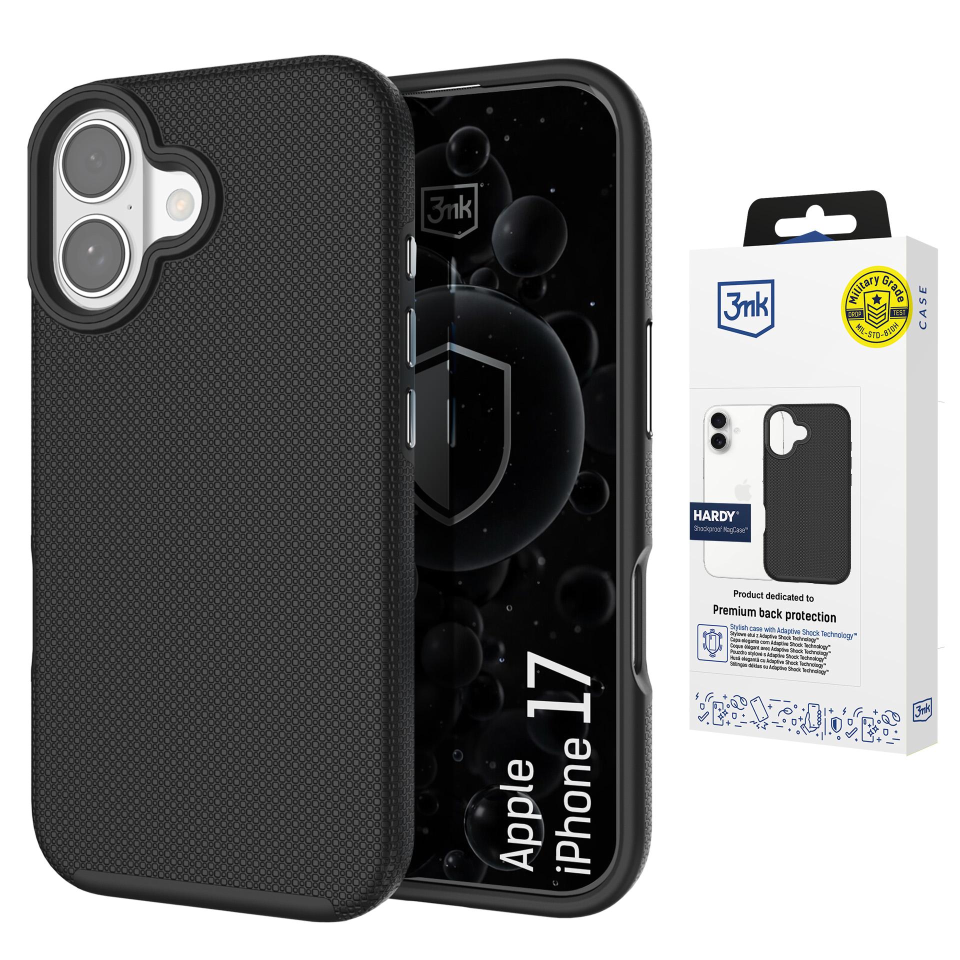 3mk ochranný kryt Hardy Shockproof MagCase pro Apple iPhone 17