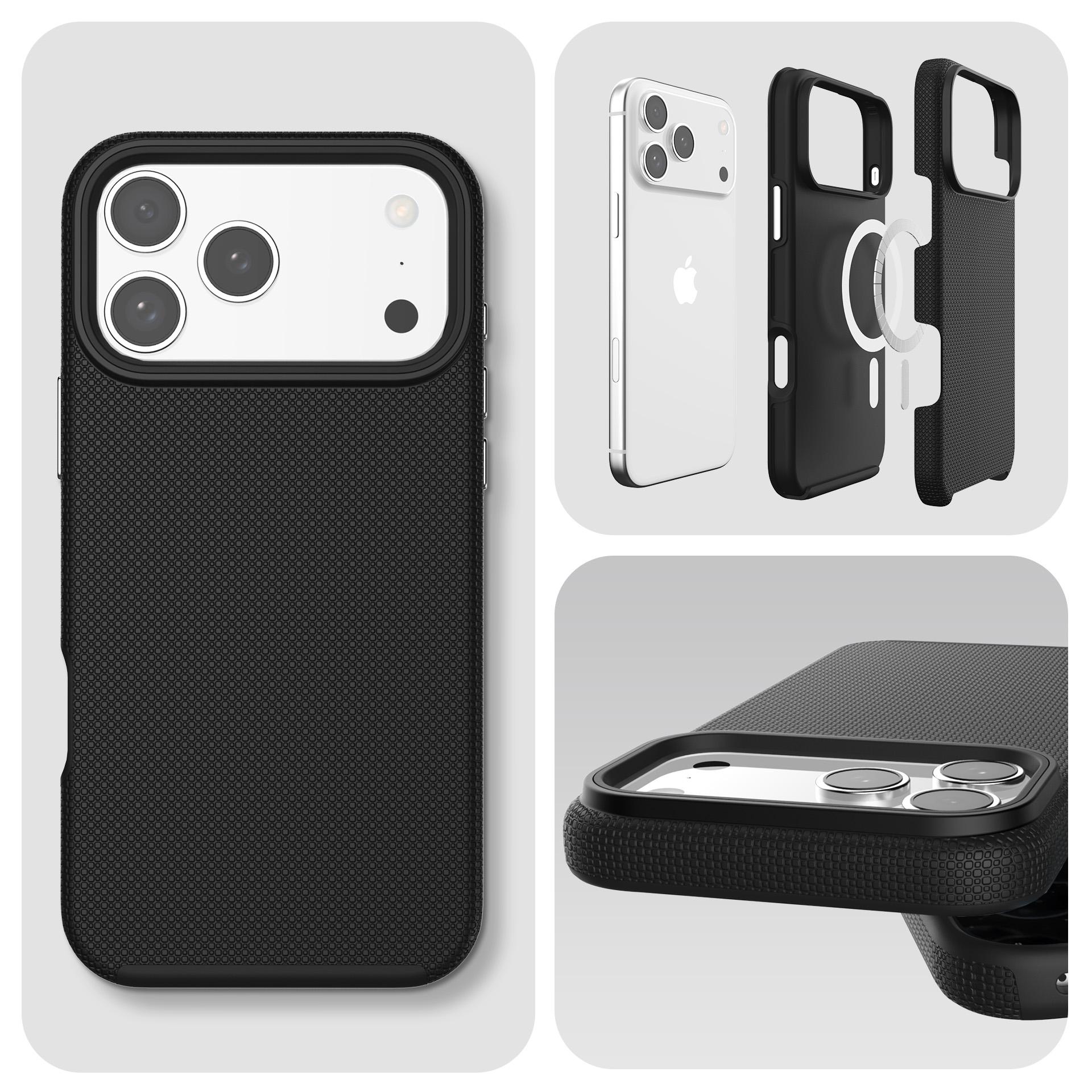 3mk ochranný kryt Hardy Shockproof MagCase pro Apple iPhone 17 Pro Max