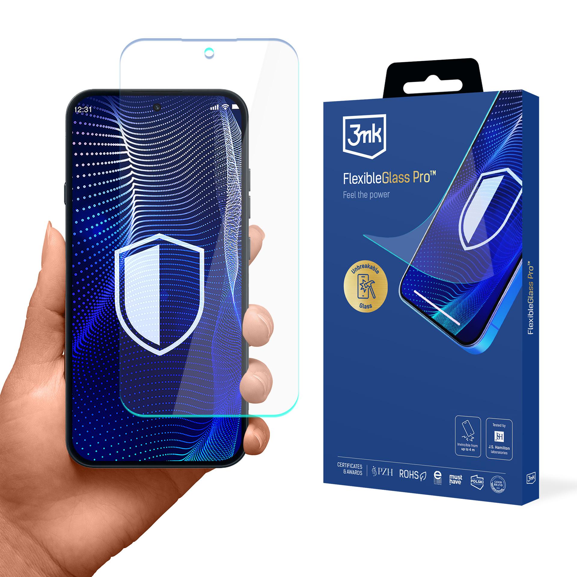 3mk hybridní sklo FlexibleGlass Pro pro Nothing Phone (4a)