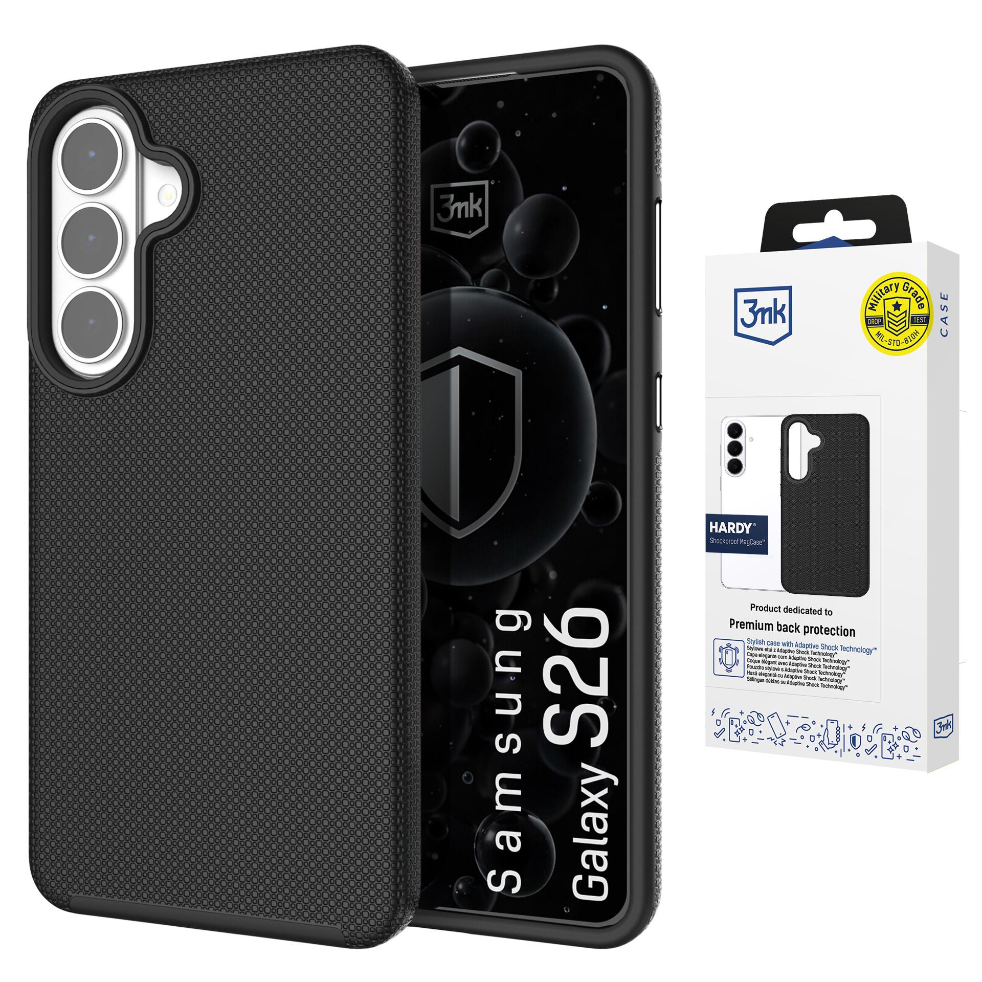 3mk ochranný kryt Hardy Shockproof MagCase pro Samsung Galaxy S26